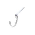 Hak rynny metalowy regulowanysystemu rynnowego BRYZA - systemy 75 mm - 100 mm - 125 mm - 150 mm - kolorystyki brązowy - grafitowy - zielony - czerwony - czarny -  ceglasty - biały - dekaroznline.pl