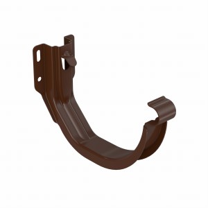 Uchwyt rynnowy doczołowy metalowy Bryza Stal -  system 125 