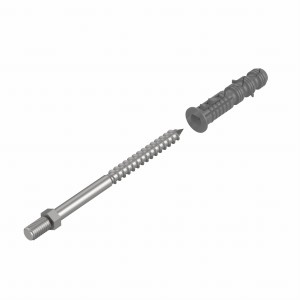 Hak do obejmy rury spustowej metalowy Bryza Stal 