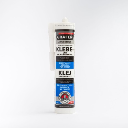 Klej i uszczelniacz Hybryda 35 do prac budowlanych 290 ml Grafen  - dekarzonline.pl