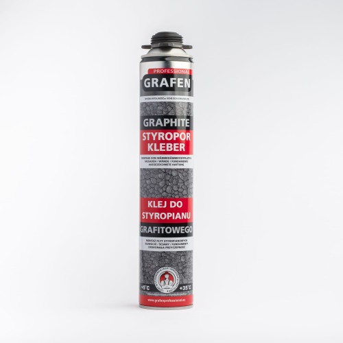 Klej do styropianu grafitowego 840g  do prac budowlanych 750 ml Grafen - dekarzonline.pl