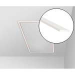 Listwa wykończeniowa do schodów strychowych kolor biały  LXL-W Fakro 