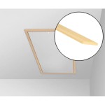 Listwa wykończeniowa do schodów strychowych sosna LXL-P Fakro 