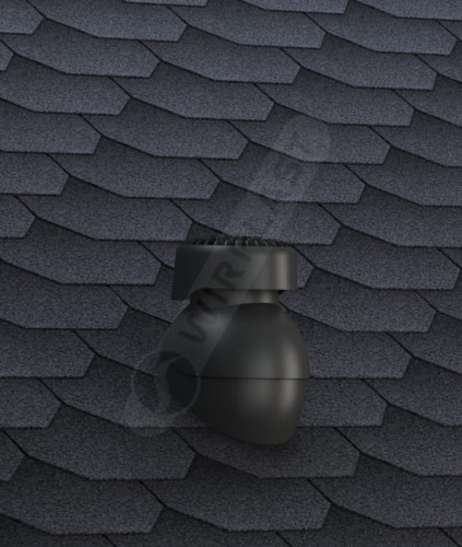 Wywietrzniki do kanalizacji o średnicy przyłącza Ø 110 STANDARD K82 do pap i gontów bitumicznych montaż pod pokryciem WiroVent Plus - dekaroznline.pl