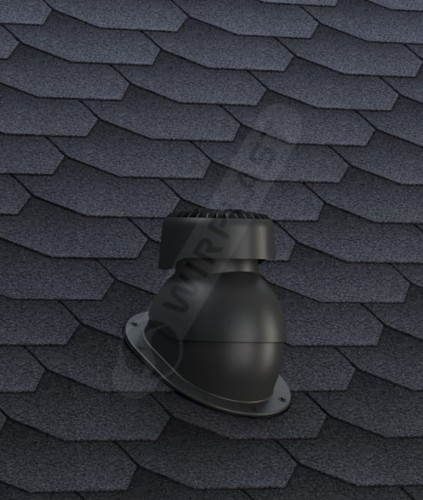 Wywietrzniki do kanalizacji o średnicy przyłącza Ø 110 NORMAL K83 pokryć bitumicznych i blach płaskich WiroVent Plus - dekarzaonline.pl