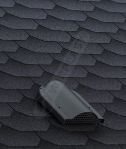 Wywietrznik połaciowy SIMPLE P17  do gontów i pokryć bitumicznych  Ø150 Wirplast 