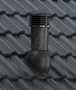 Kominek wentylacyjny z odpływem kondensatu do dachówki TILE PLUS K97 WiroVent Plus  