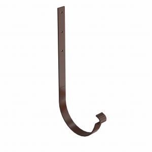 Hak rynnowy prosty metalowy Bryza Stal - system 150  