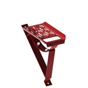 Stopień kominiarski Eurovent STEP SET METAL GERMANIA - 2szt/op. - do pokryć dachowych metalowych profilowanych – blachodachówek o module GERMANIA SIMETRIC 350/30 mm