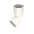 Kolano systemu rynnowego BRYZA -  systemy 63 mm  - 90 mm - 110mm   kolorystyki brązowy - grafitowy - zielony - czerwony - czarny -  ceglasty - biały - dekarzonline.pl