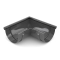 Narożnik zewnętrzny systemu rynnowego BRYZA - systemy 75 mm - 100 mm - 125 mm - 150 mm - kolorystyki brązowy - grafitowy - zielony - czerwony - czarny -  ceglasty - biały - dekarzonline.pl