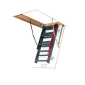 Schody strychowe z metalową drabinką LMK -  dekarzonline.pl