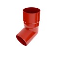 Kolano systemu rynnowego BRYZA -  systemy 63 mm  - 90 mm - 110mm   kolorystyki brązowy - grafitowy - zielony - czerwony - czarny -  ceglasty - biały - dekarzonline.pl