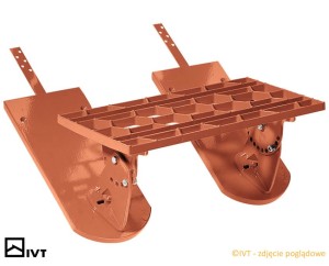 Ława kominiarska aluminiowy ALU-TRITT do dachówki karpiówki