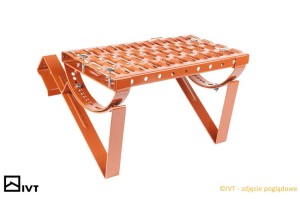 IVT Ława kominiarska UNIVERSAL TRITT do dachówek ceramicznych i betonowych - kompletny zestaw do montażu 