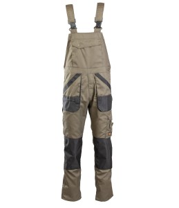 BRIXTON PRACTICAL SPODNIE DEKARSKIE OGRODNICZKI KHAKI