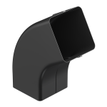 Kwadratowe kolano rury spustowej 72° - system 80 mm - system rynnowy Galeco Stal 2 