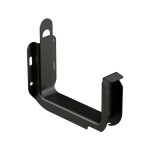 Kwadratowy hak doczołowy - system 125 mm - system rynnowy Galeco Stal 2 