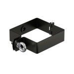 Kwadratowa obejma rury spustowej - system 80 mm - system rynnowy Galeco Stal 2 