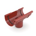 Lej spustowy sytemu rynnowego BRYZA - systemy 75 mm - 100 mm - 125 mm - 150 mm - kolorystyki brązowy - grafitowy - zielony - czerwony - czarny -  ceglasty - biały - dekarzonline.pl