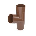 Trójnik systemu rynnowego BRYZA -  systemy 63 mm  - 90 mm - 110mm   kolorystyki brązowy - grafitowy - zielony - czerwony - czarny -  ceglasty - biały - dekarzonline.pl