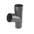 Trójnik systemu rynnowego BRYZA -  systemy 63 mm  - 90 mm - 110mm   kolorystyki brązowy - grafitowy - zielony - czerwony - czarny -  ceglasty - biały - dekarzonline.pl