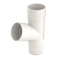 Trójnik systemu rynnowego BRYZA -  systemy 63 mm  - 90 mm - 110mm   kolorystyki brązowy - grafitowy - zielony - czerwony - czarny -  ceglasty - biały - dekarzonline.pl