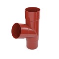 Trójnik systemu rynnowego BRYZA -  systemy 63 mm  - 90 mm - 110mm   kolorystyki brązowy - grafitowy - zielony - czerwony - czarny -  ceglasty - biały - dekarzonline.pl