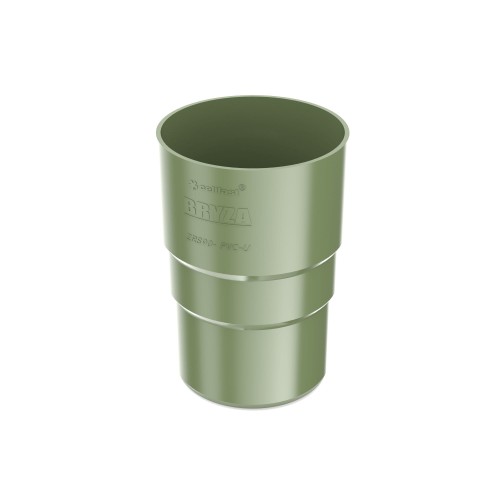 Złączka rury spustowej systemu rynnowego BRYZA -  systemy 63 mm  - 90 mm - 110mm   kolorystyki brązowy - grafitowy - zielony - czerwony - czarny -  ceglasty - biały - dekarzonline.pl