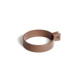 Obejma rury spustowej systemu rynnowego BRYZA PVC -  systemy 63 mm - 90 mm - 110mm   - dekarzonline.pl
