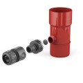Odzyskiwacz wody deszczowej systemu rynnowego BRYZA  - systemy 63 mm  - 90 mm - 110mm   kolorystyki brązowy - grafitowy - zielony - czerwony - czarny -  ceglasty - biały