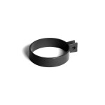 Stalowa obejma rury spustowej plastikowego system 90 mm Bryza PVC  