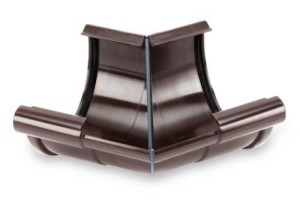 Plastikowy łuk zewnętrzny  130 mm/135° system 130 mm Galeco PVC