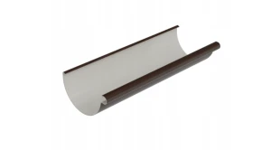 Plastikowa rynna dachowa Galeco - długość odcinków 3 m - system 110 mm 