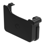 Zaślepka lewa 135 mm systemu rynnowego Galeco PVC 2