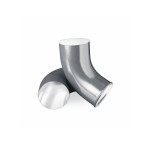 Kolano 100 mm metalowego systemu rynnowego Rainway 